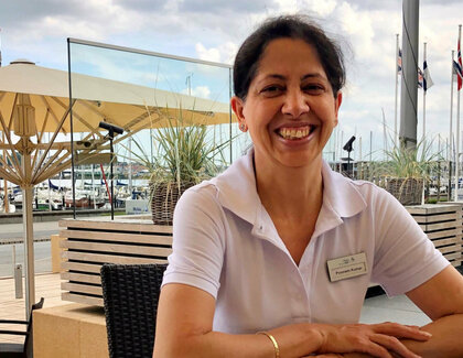 Auf einen Kaffee mit Housekeeping Supervisor Poonam Kumar