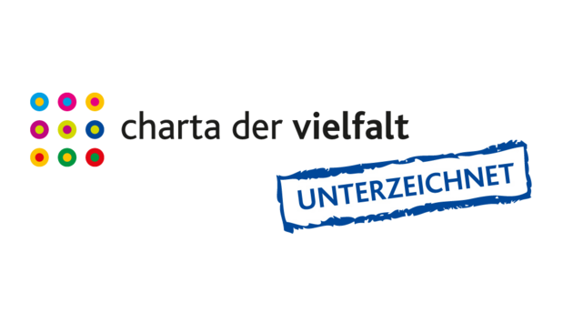 Logo: charta der vielfalt unterzeichnet Logo: charta der vielfalt unterzeichnet