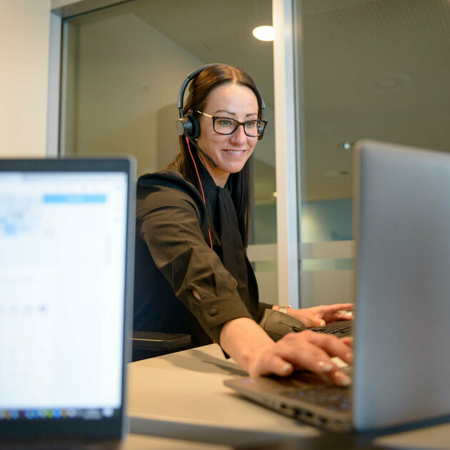 Veranstaltungsverkaufsleitung im Büro