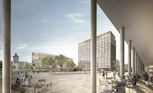 ATLANTIC Hotel Heidelberg Rendering