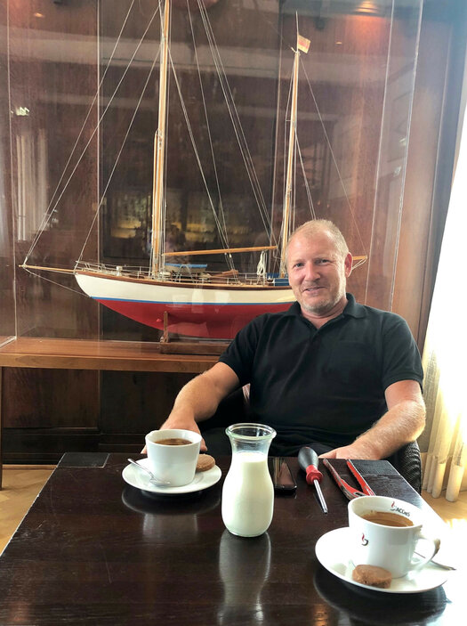 Auf einen Kaffee mit Haustechniker Marco Wilske aus dem Hotel Kieler Yacht Club